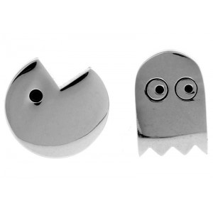 Butoni camasa cu model Pac-Man